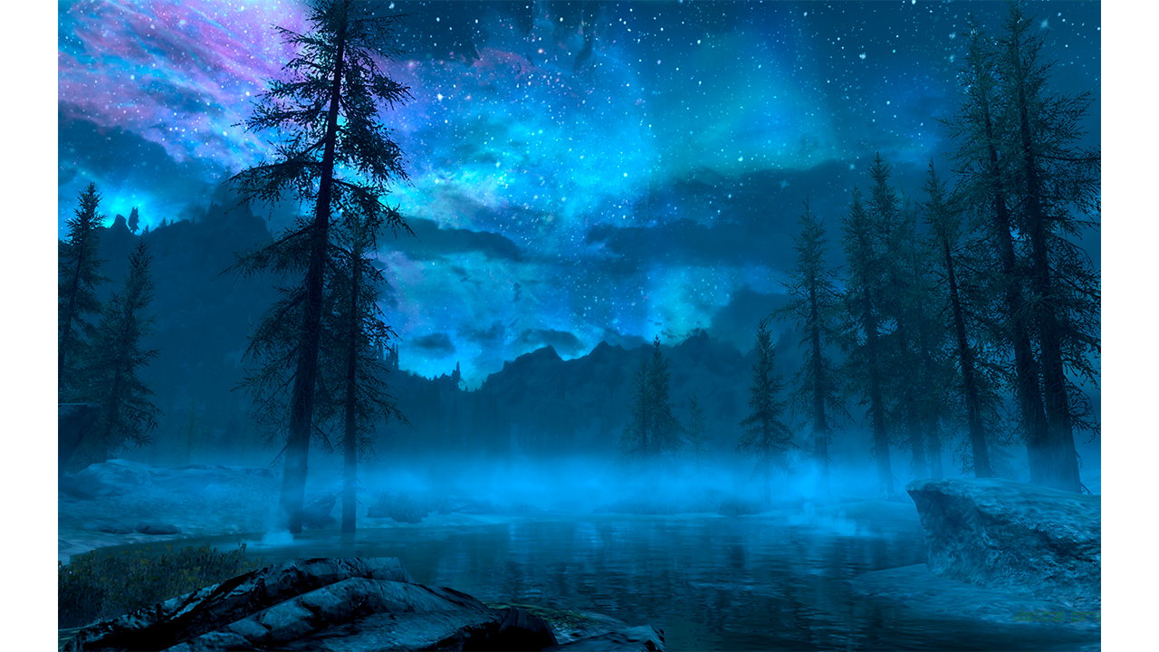 Paisaje de Skyrim 2